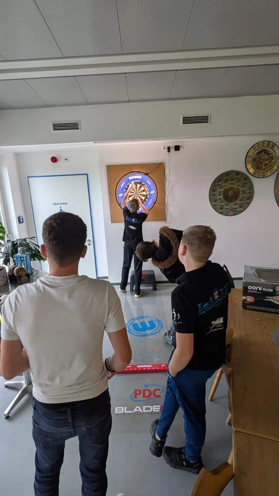 Präzision auf andere Art: die Dart-Challenge.