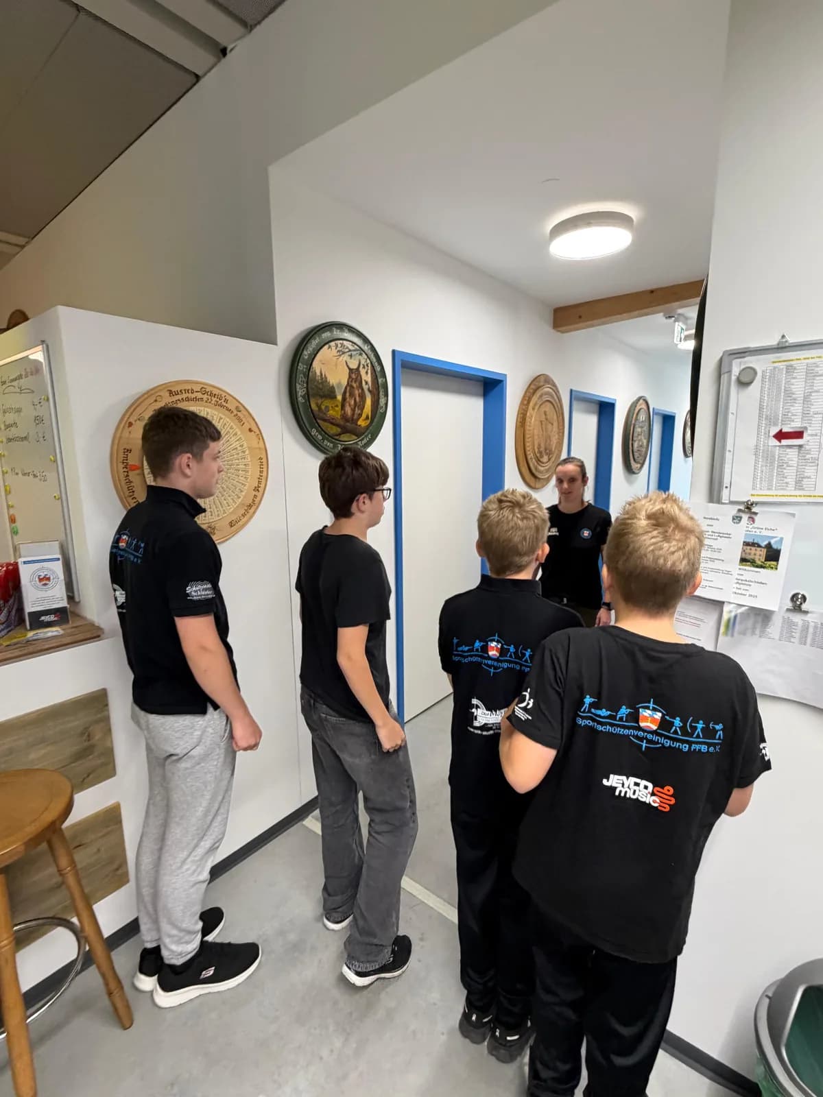 Unsere Jungschützen im Next-Gen-Trikot.
