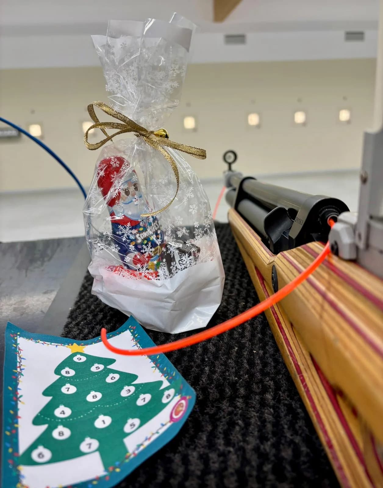 Für gute Treffer wartete eine Nikolaus-Überraschung.